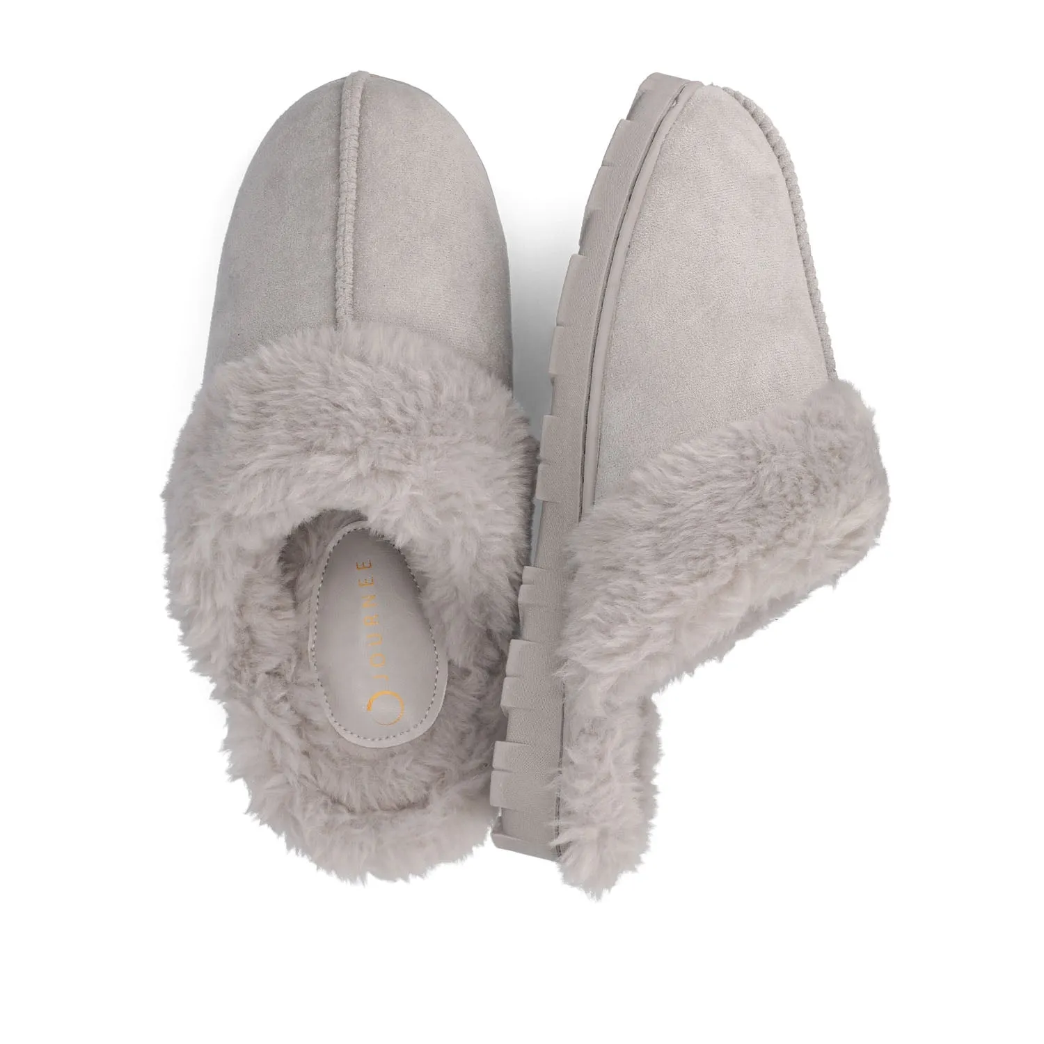 KALLI SLIPPERS IN FAUX SUEDE sold by Journee Collection product image thumbnail 4