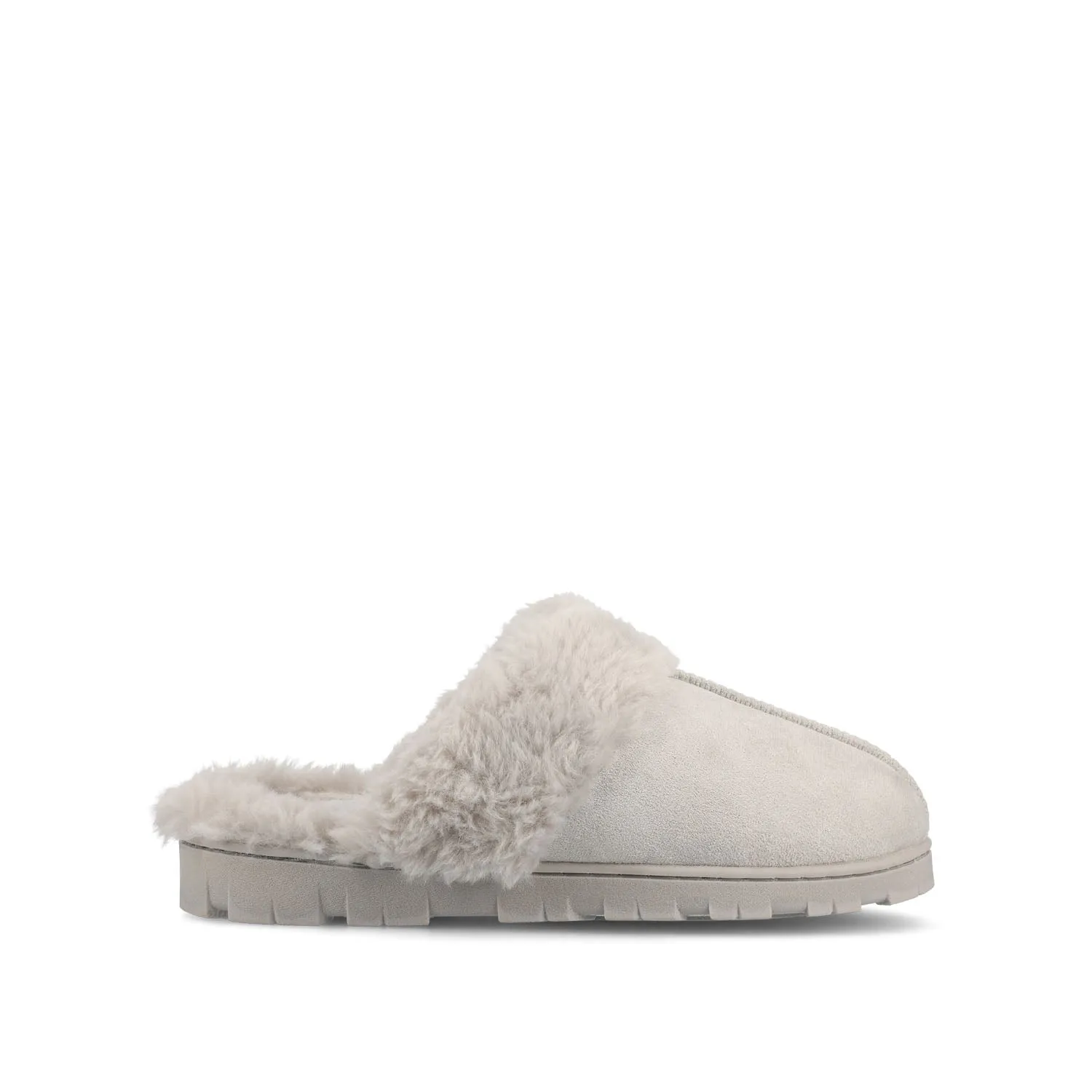 KALLI SLIPPERS IN FAUX SUEDE sold by Journee Collection
