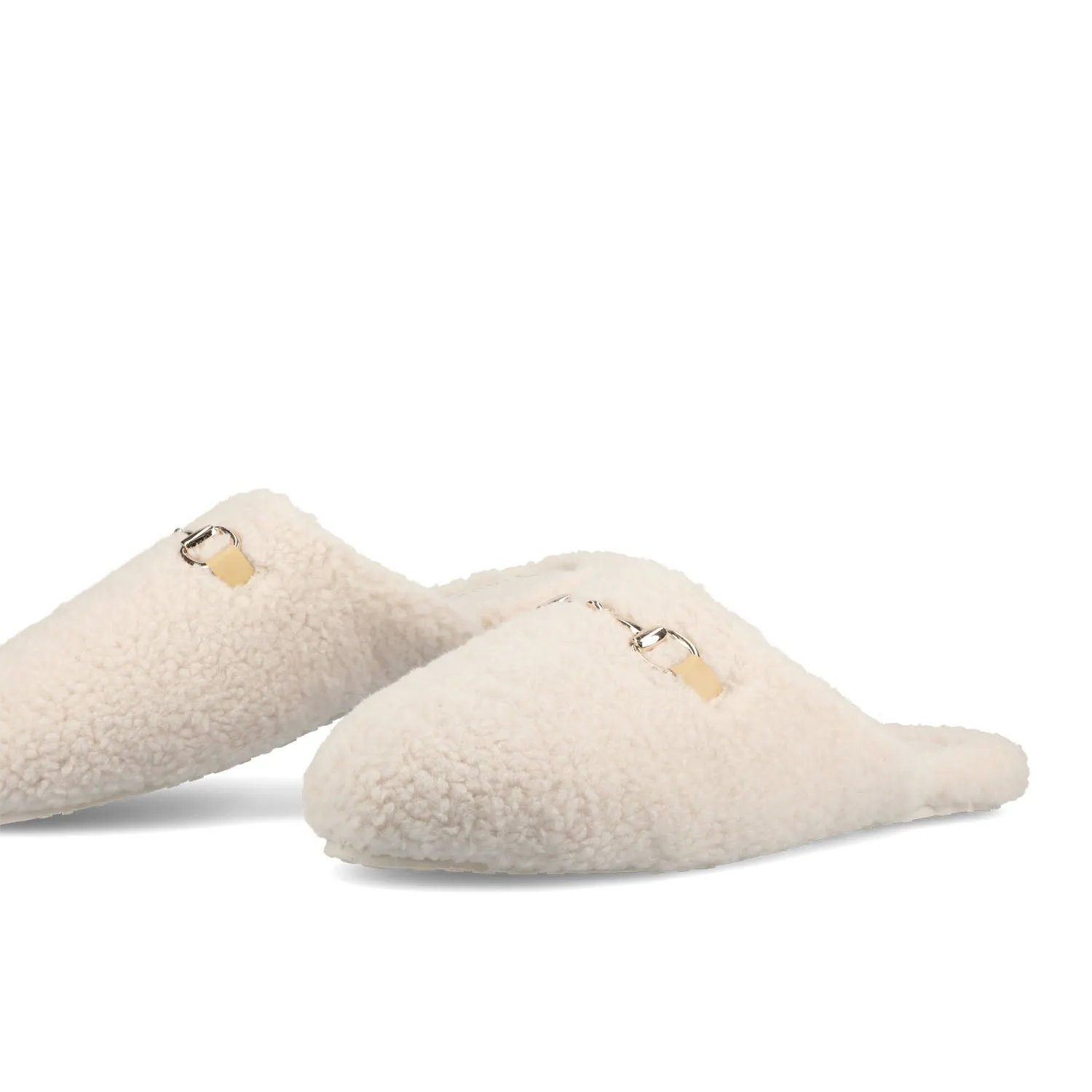 MONNROE SLIPPERS IN FAUX SHEARLING sold by Journee Collection product image thumbnail 3