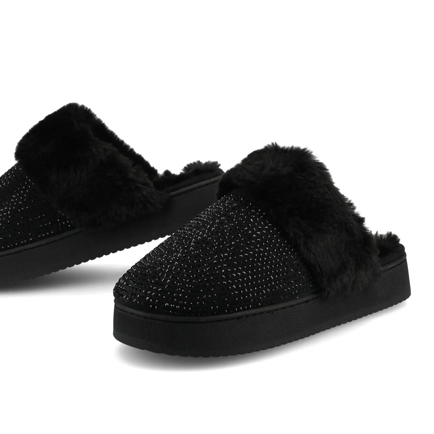 EMMBER SLIPPERS IN FAUX SUEDE sold by Journee Collection product image thumbnail 3