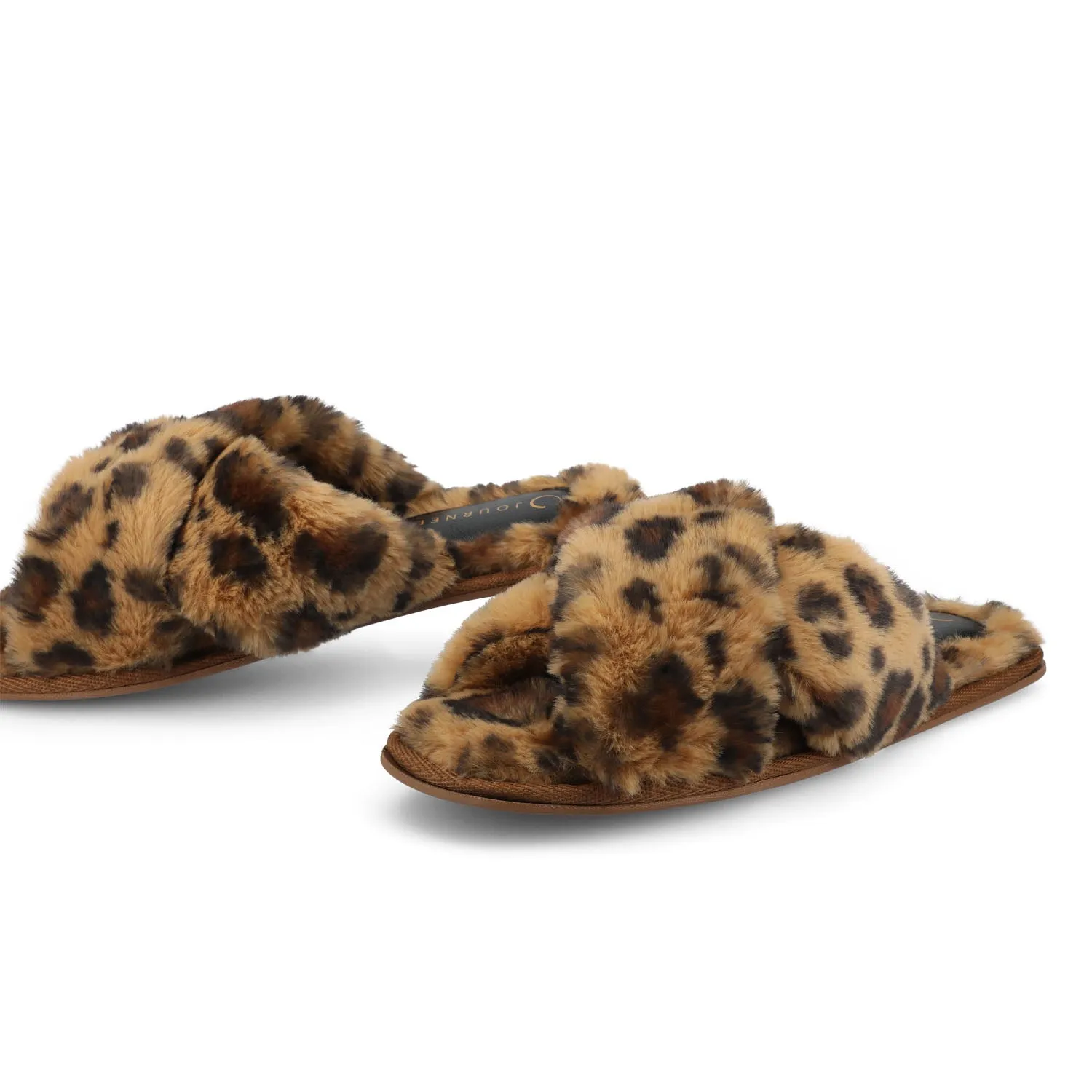 VEEDIA SLIPPERS IN FAUX FUR sold by Journee Collection product image thumbnail 3