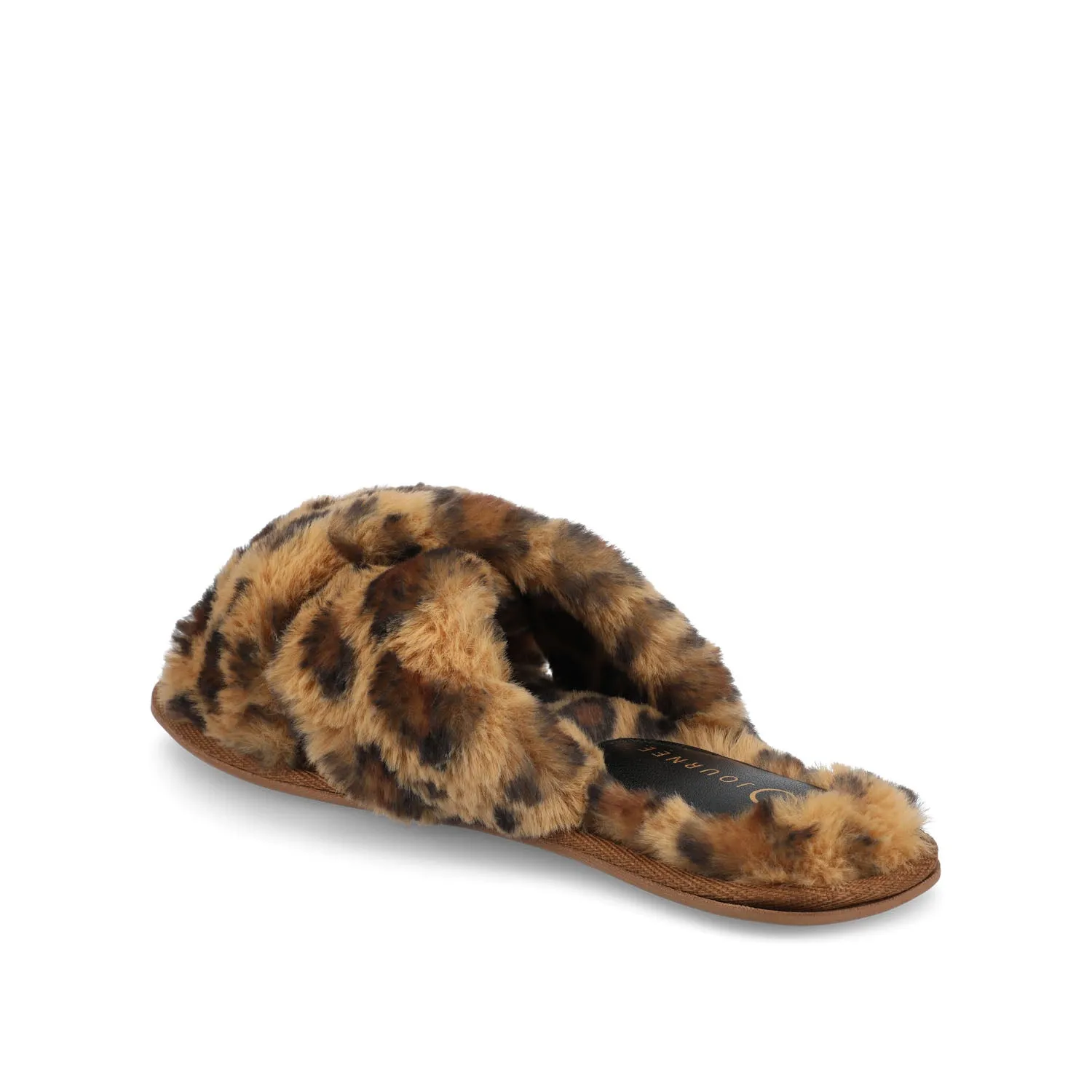 VEEDIA SLIPPERS IN FAUX FUR sold by Journee Collection product image thumbnail 5