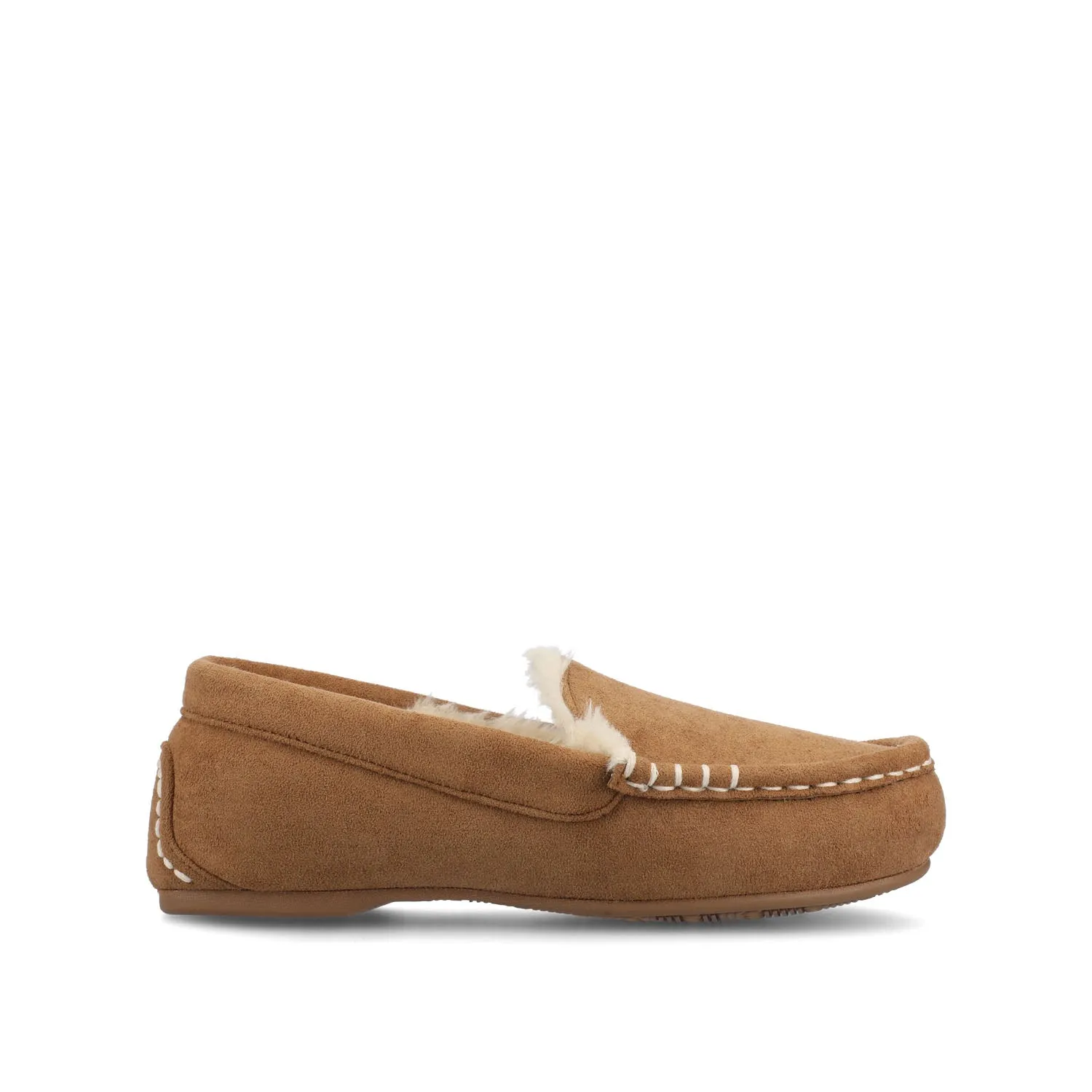 JETAH SLIPPERS IN FAUX SUEDE sold by Journee Collection