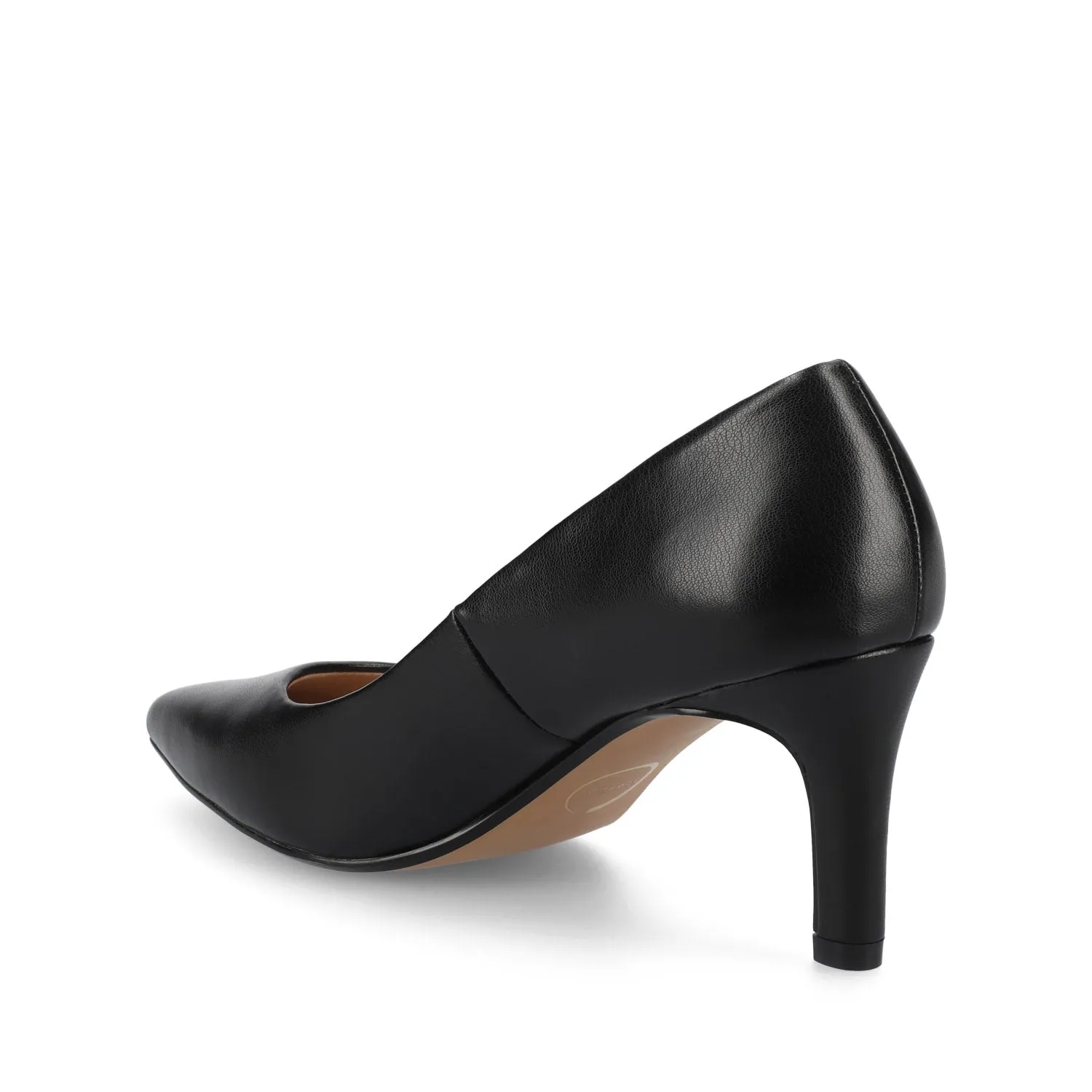 SCYLEE STILETTO PUMP HEELS IN VEGAN LEATHER sold by Journee Collection product image thumbnail 5
