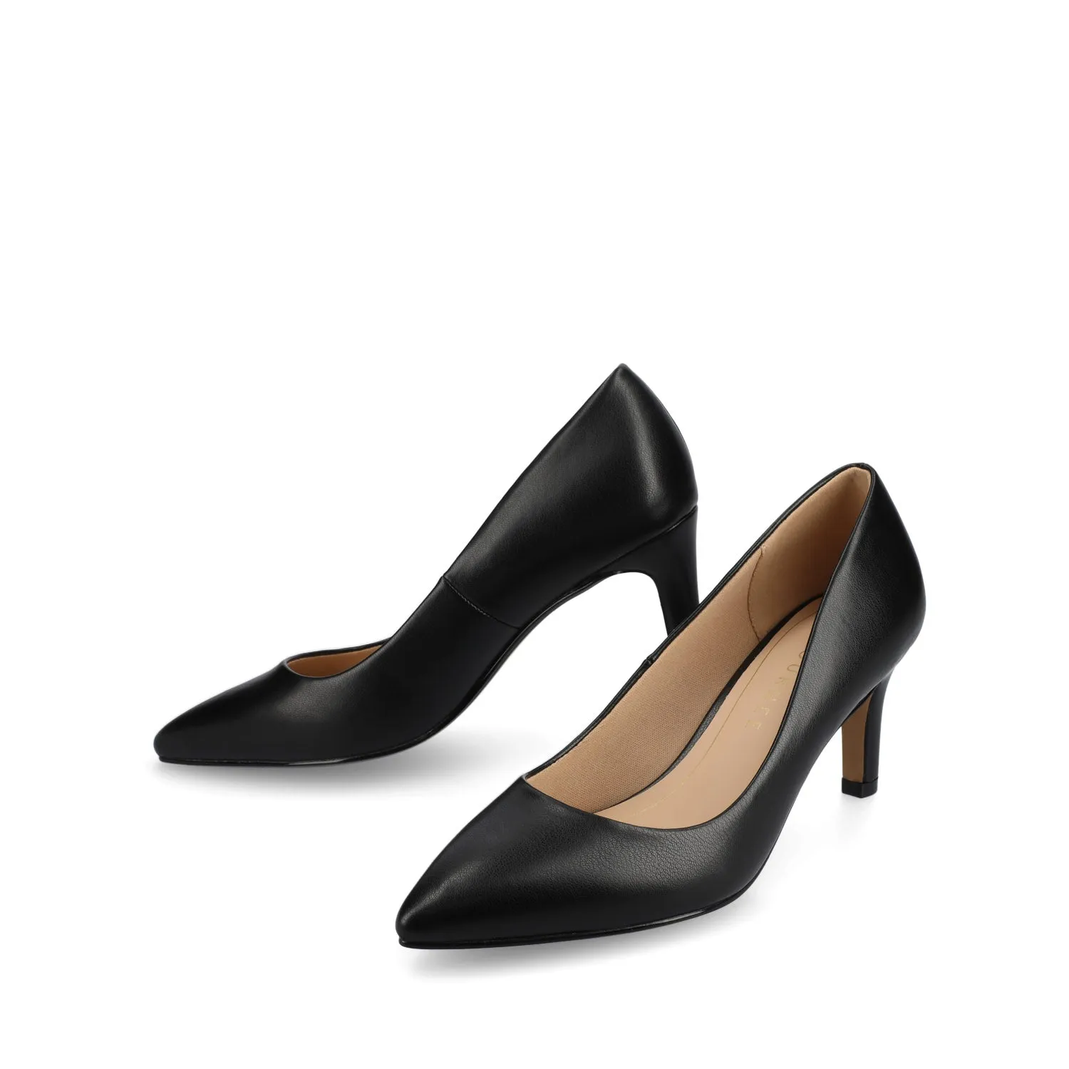 SCYLEE STILETTO PUMP HEELS IN VEGAN LEATHER sold by Journee Collection product image thumbnail 3