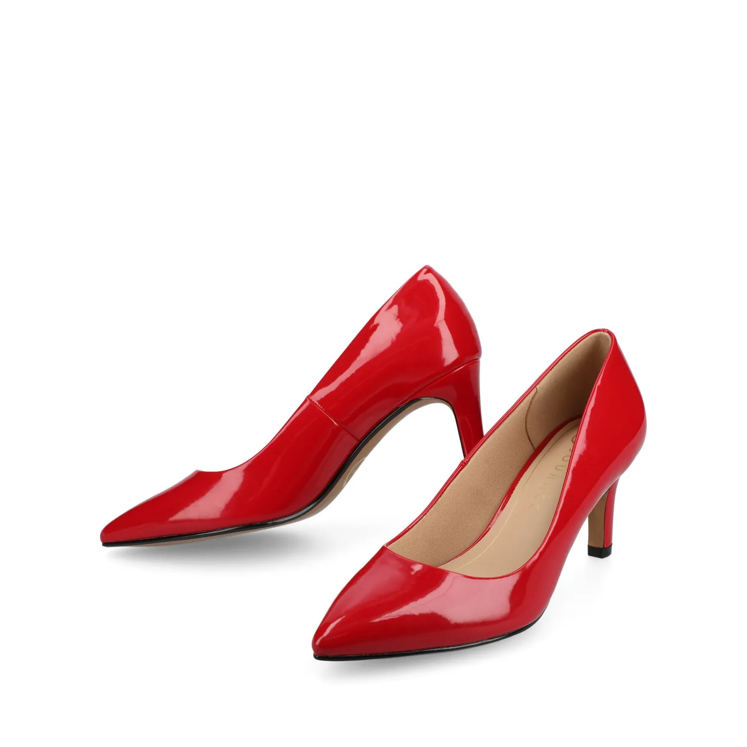 SCYLEE STILETTO PUMP HEELS IN PATENT sold by Journee Collection product image thumbnail 3