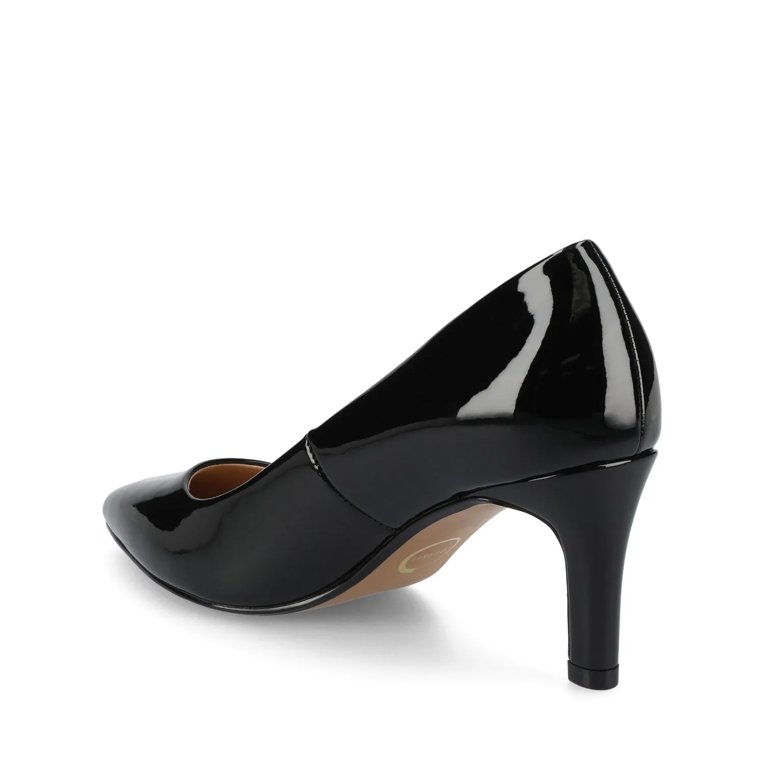 SCYLEE PATENT STILETTO HEELS IN WIDE sold by Journee Collection product image thumbnail 5