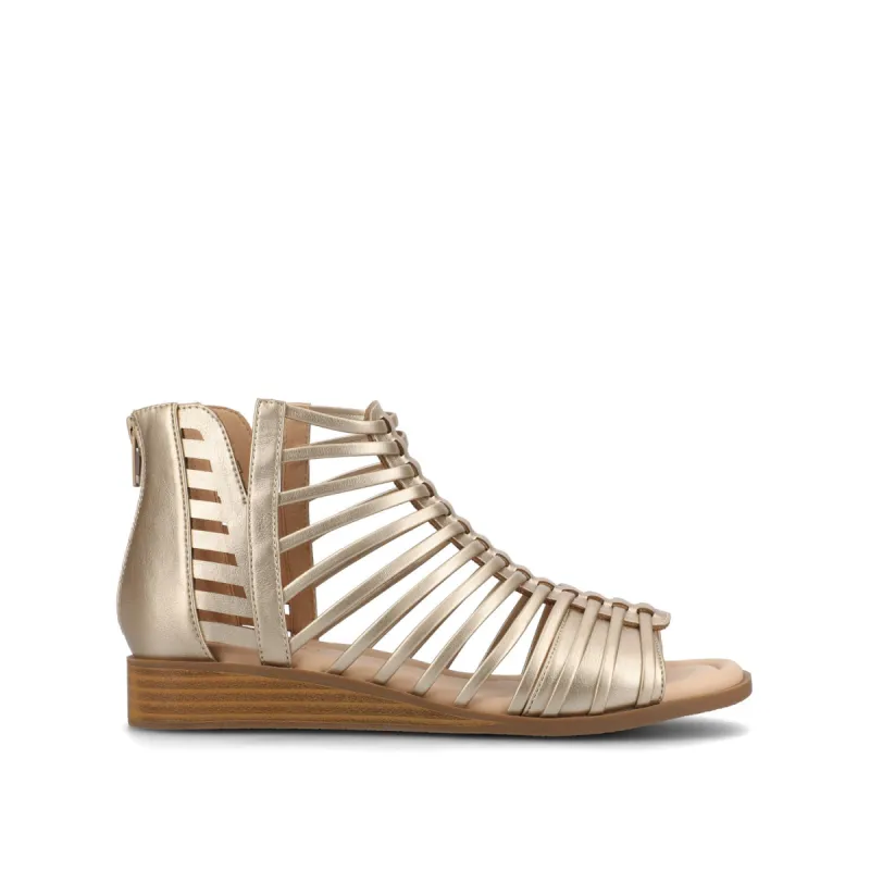 DELILAH GLADIATOR SANDALS IN STATEMENT sold by Journee Collection