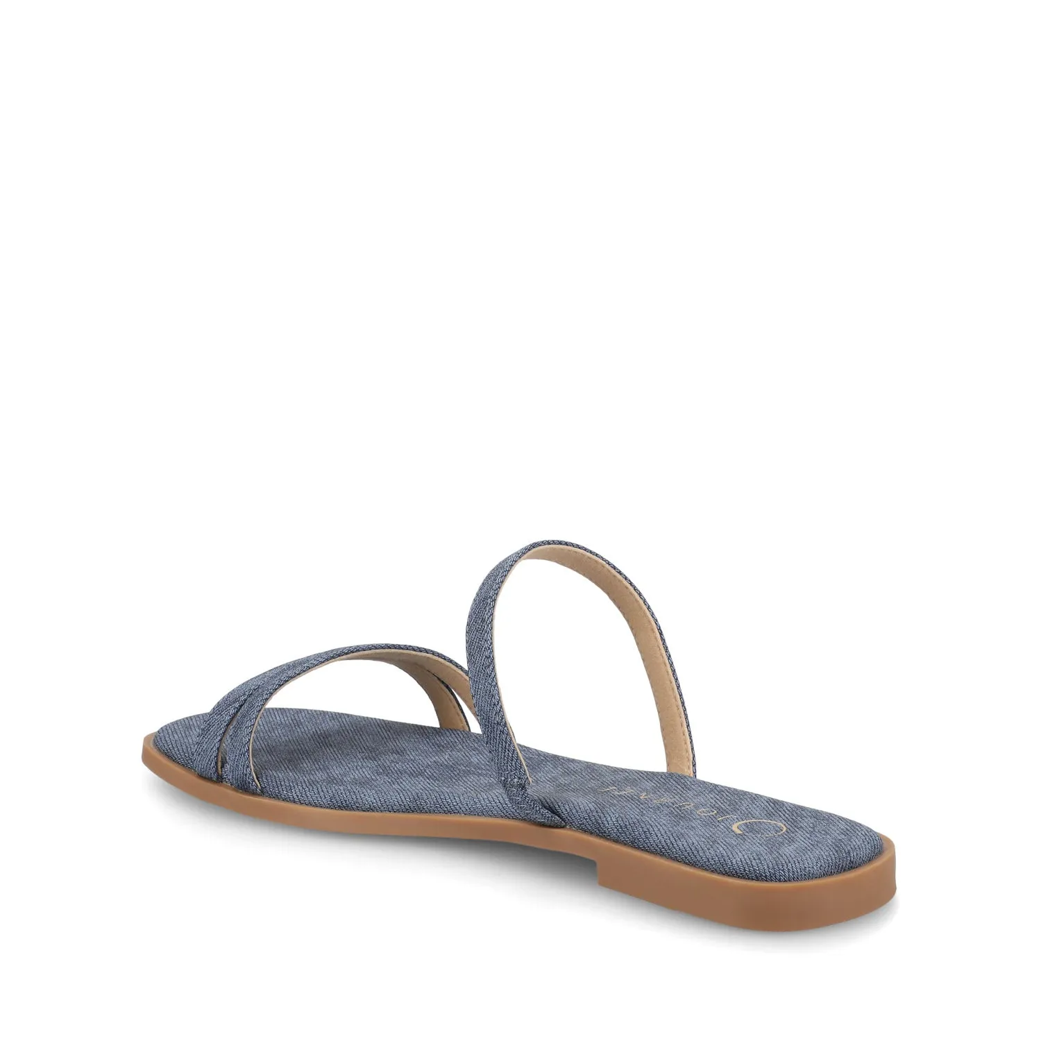 BRISA MULTI STRAP SANDALS IN CORK & DENIM sold by Journee Collection product image thumbnail 5