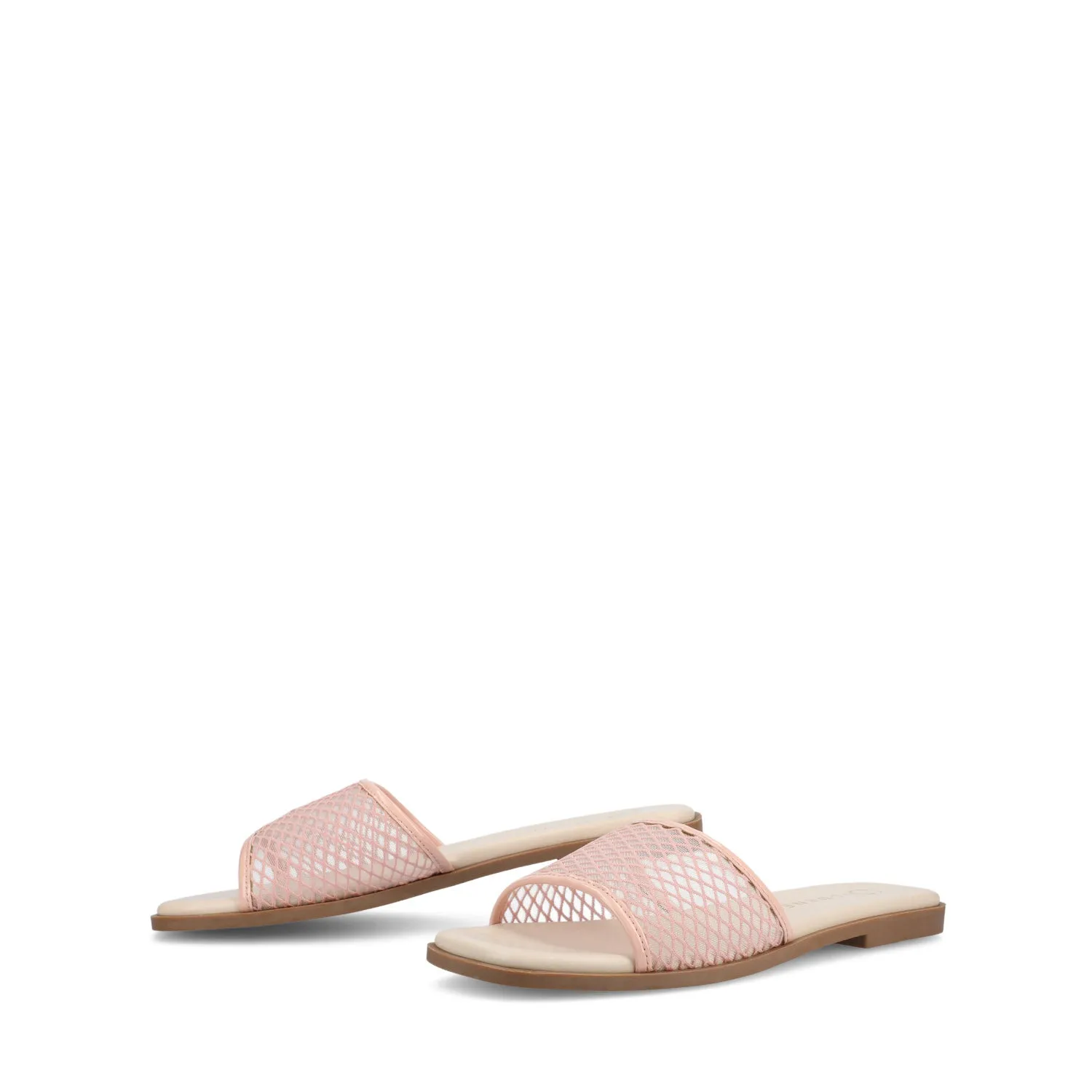 BRECKLEY SLIDE SANDALS IN MESH sold by Journee Collection product image thumbnail 3