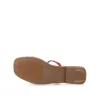 BRISA SLIDE SANDALS IN FAUX LEATHER sold by Journee Collection