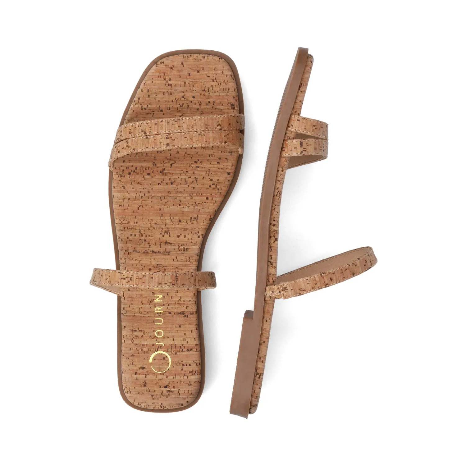 BRISA MULTI STRAP SLIDE SANDALS sold by Journee Collection product image thumbnail 4