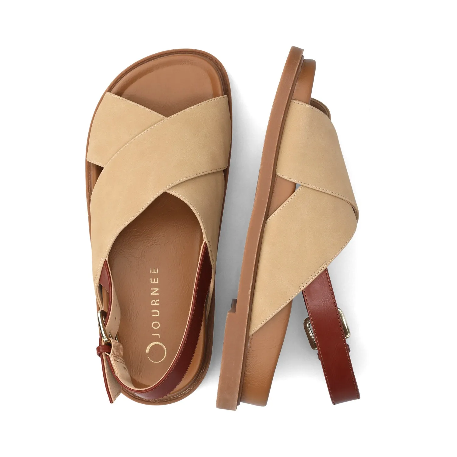 MARINNA FLAT SANDALS sold by Journee Collection product image thumbnail 4