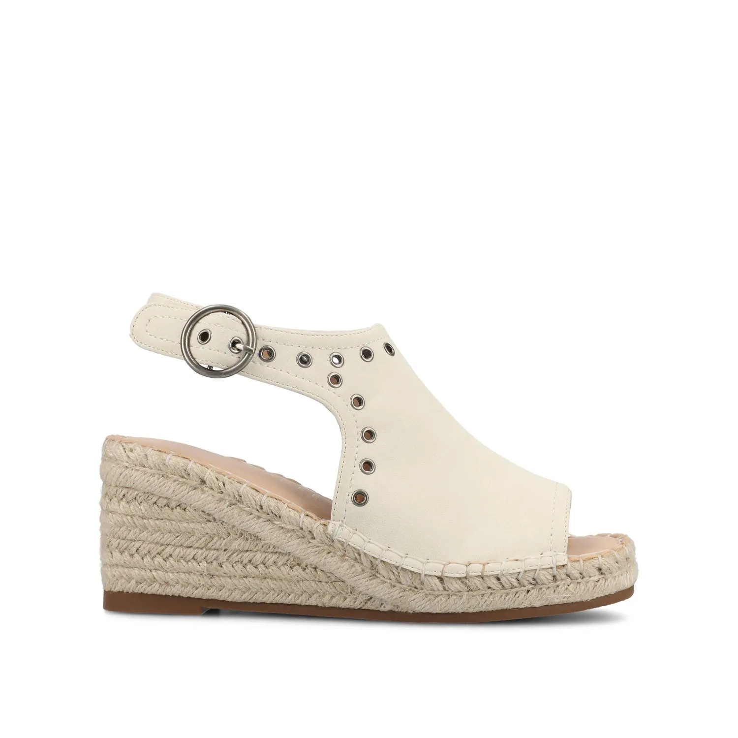CRISIE ESPADRILLE WEDGE HEELED SANDALS sold by Journee Collection