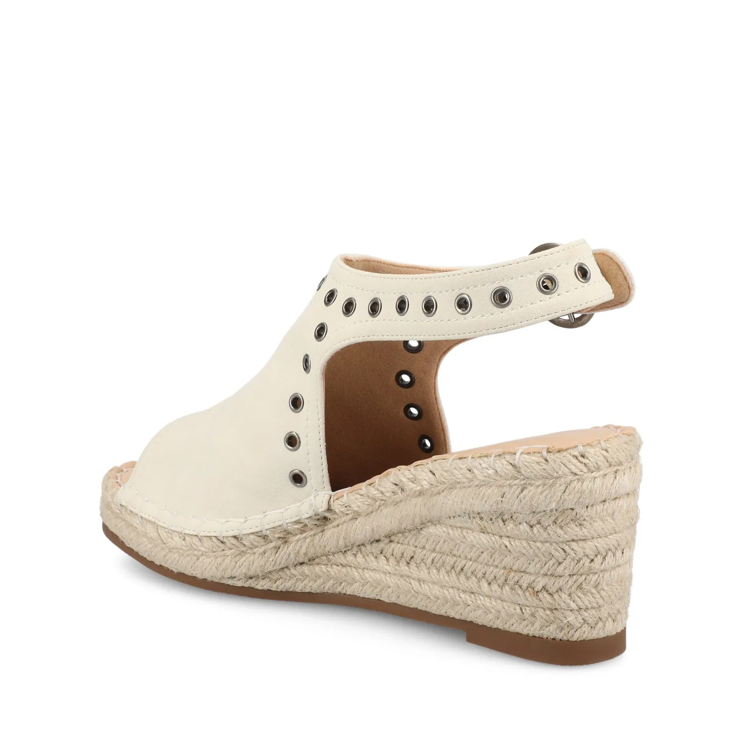 CRISIE ESPADRILLE WEDGE HEELED SANDALS sold by Journee Collection product image thumbnail 5