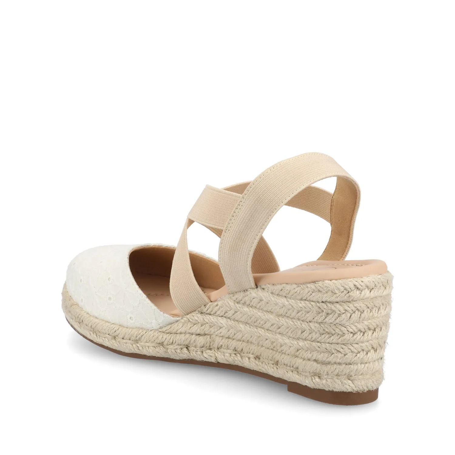 ASHLEE ESPADRILLE WEDGE SANDALS IN WIDE sold by Journee Collection product image thumbnail 5