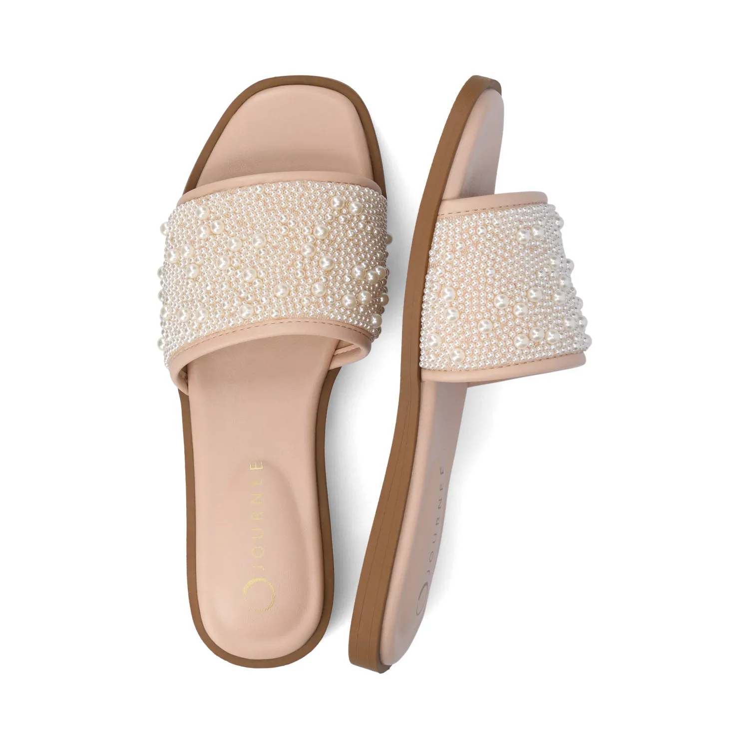 PRECLY EVENING FLAT SANDALS sold by Journee Collection product image thumbnail 4