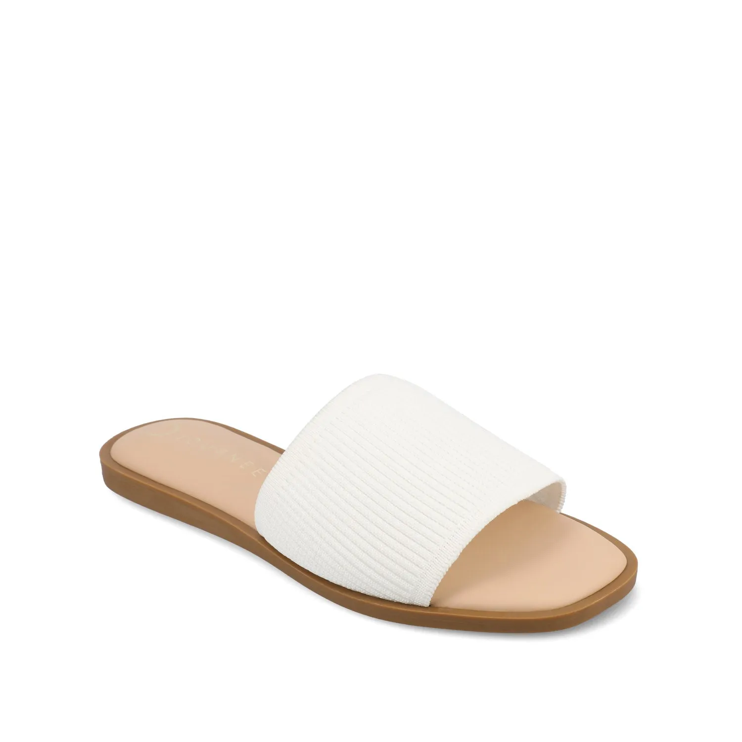 PRISILLA SLIDE SANDALS IN STATEMENT sold by Journee Collection product image thumbnail 3