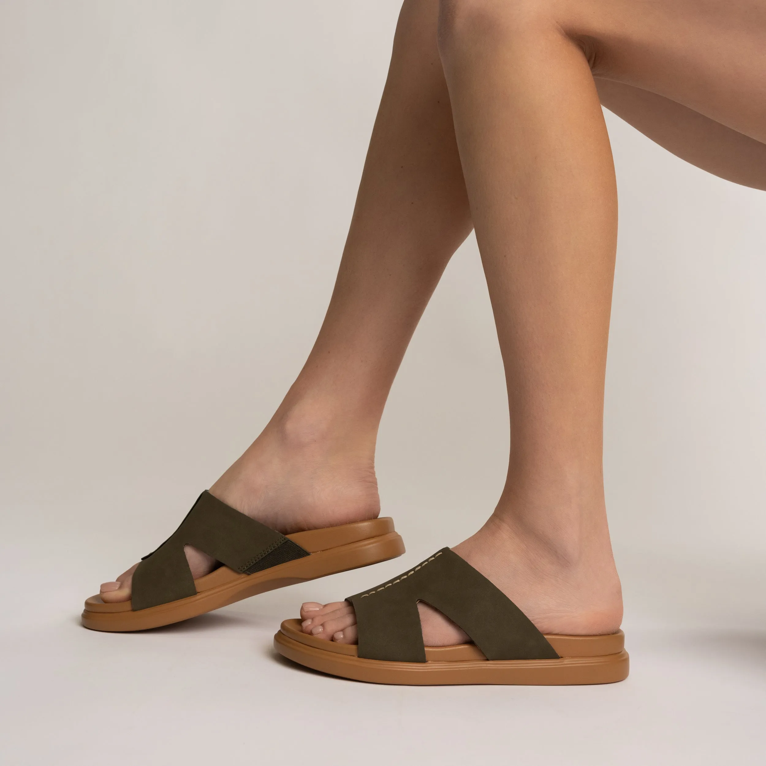 MISEY SINGLE BAND SLIP ON SANDALS sold by Journee Collection product image thumbnail 2