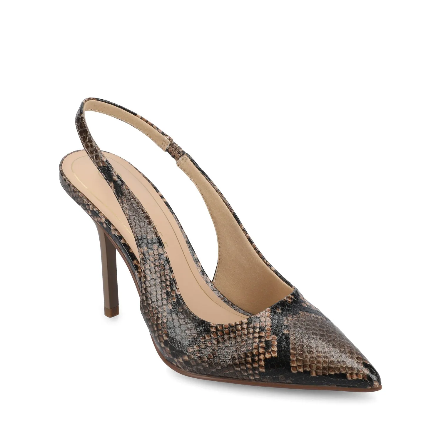 ELENNEY SLINGBACK STILETTO HEELS IN STATEMENT IN WIDE sold by Journee Collection product image thumbnail 2