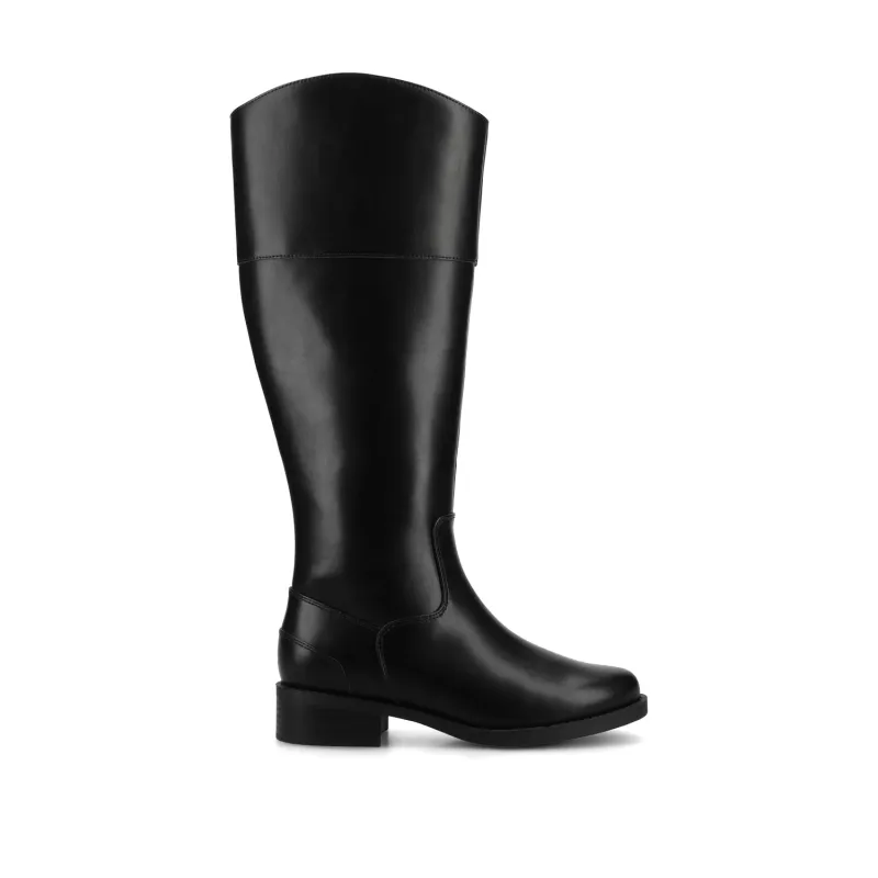 DRESSAGE RIDING BOOTS IN WIDE CALF sold by Journee Collection