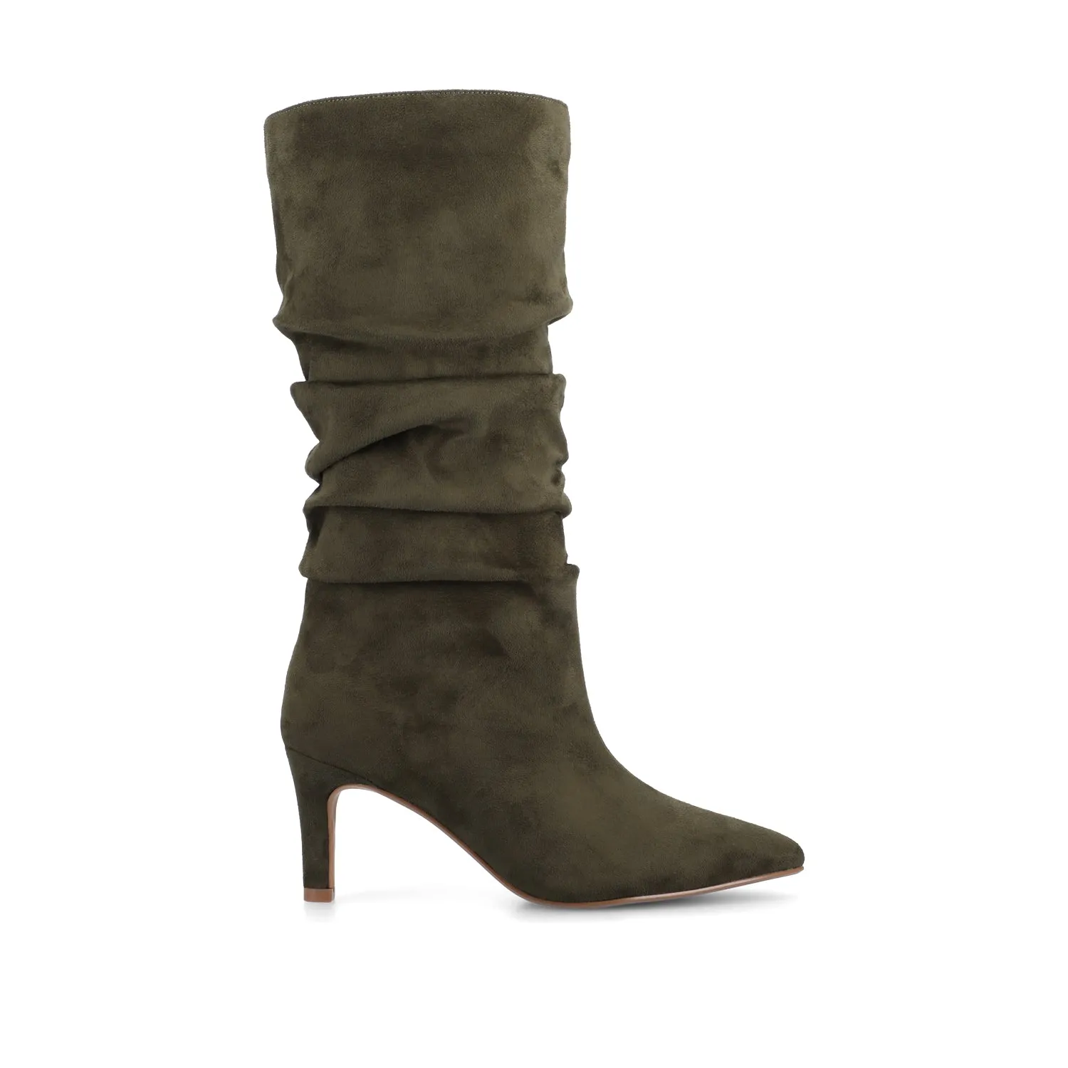 SONNET SLOUCHY BOOTS IN EXTRA WIDE CALF sold by Journee Collection