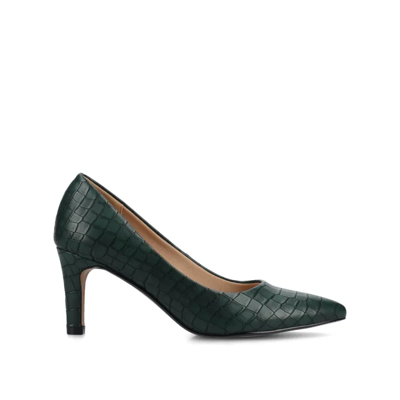 SCYLEE STILETTO PUMP HEELS IN WIDE sold by Journee Collection