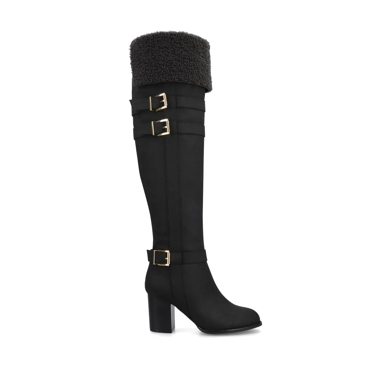 ALYZA OVER THE KNEE BOOTS sold by Journee Collection