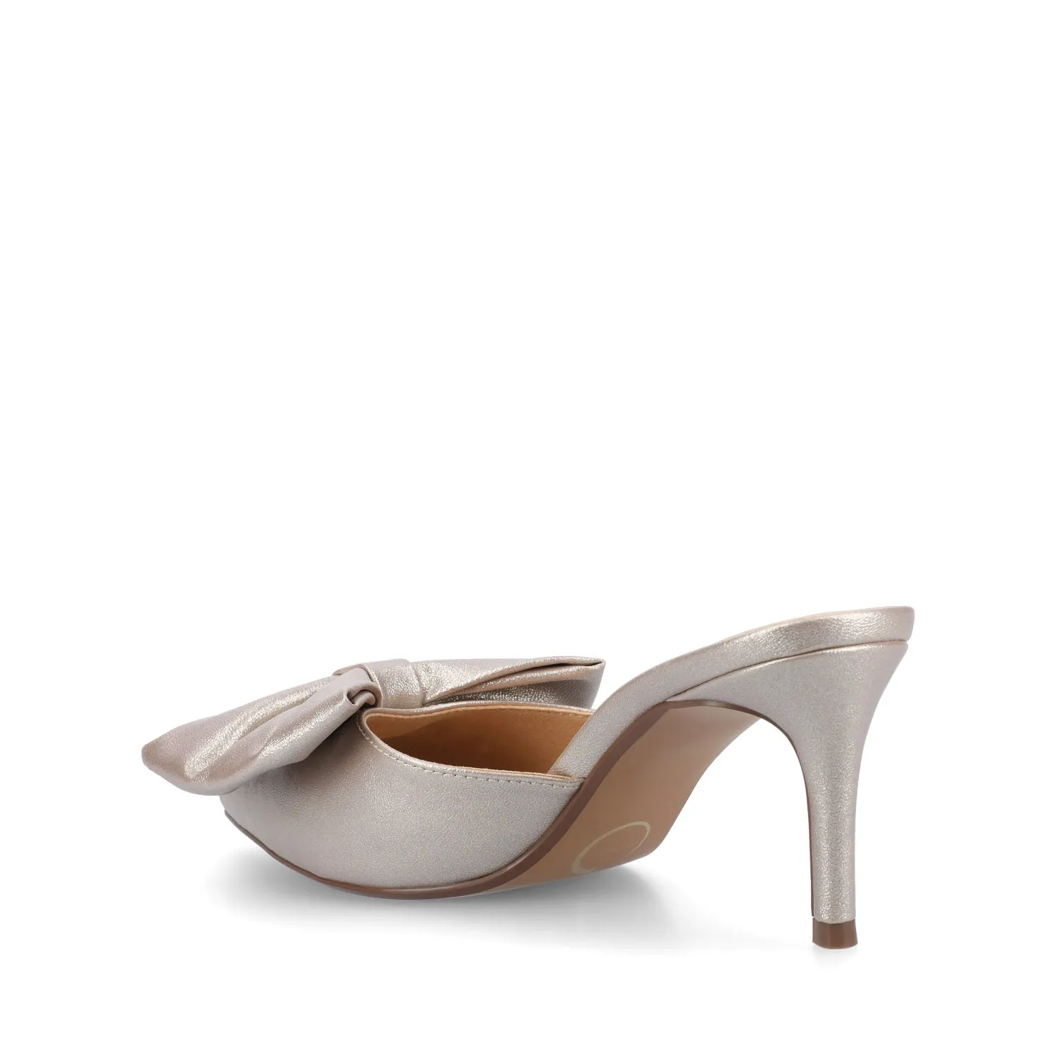 TIARRA SPARKLE STILETTO HEELS IN WIDE - Champagne Sparkle sold by Journee Collection product image thumbnail 3