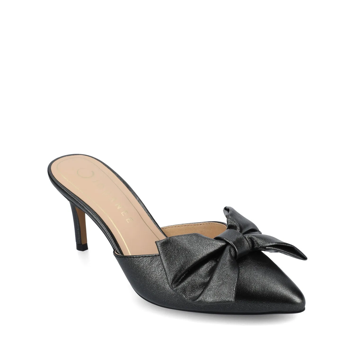 TIARRA SPARKLE STILETTO HEELS IN WIDE - Black Sparkle sold by Journee Collection product image thumbnail 2