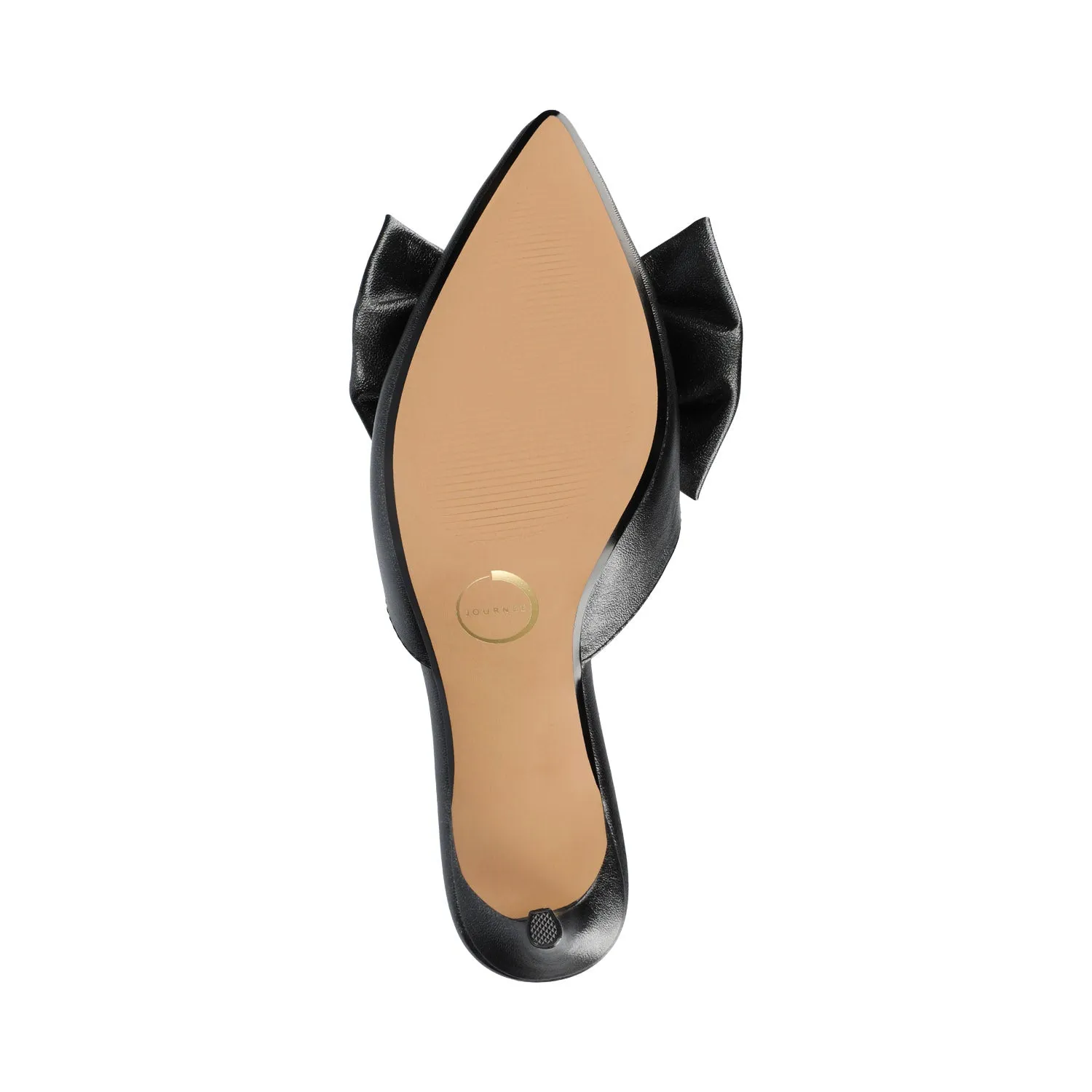 TIARRA SPARKLE STILETTO HEELS IN WIDE - Black Sparkle sold by Journee Collection product image thumbnail 5