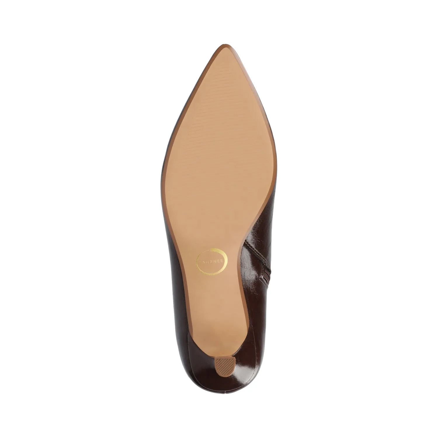 ARELY POINTED TOE BOOTIES - Chocolate sold by Journee Collection product image thumbnail 5