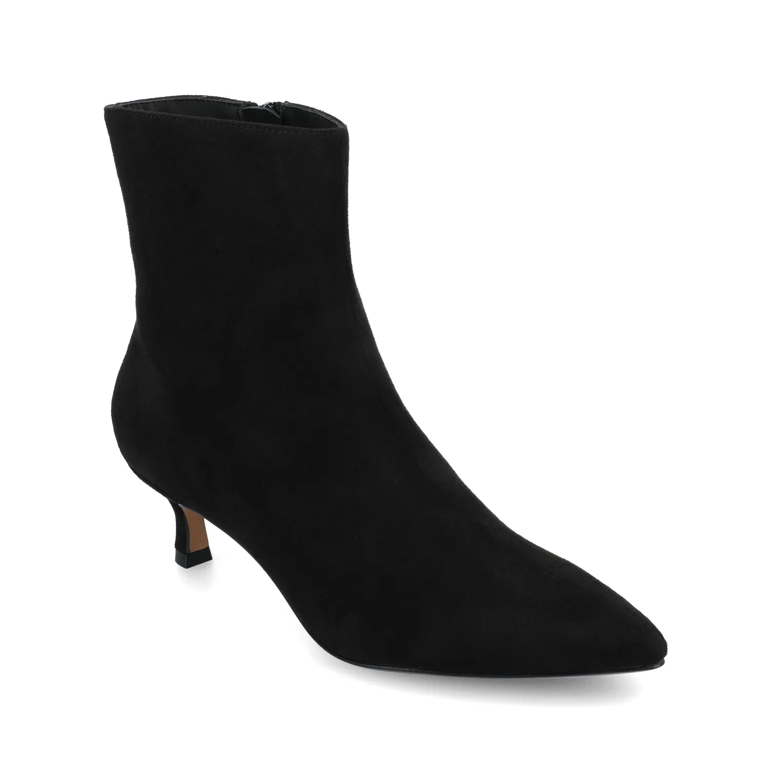 ARELY POINTED TOE BOOTIES - Black Suede sold by Journee Collection product image thumbnail 2