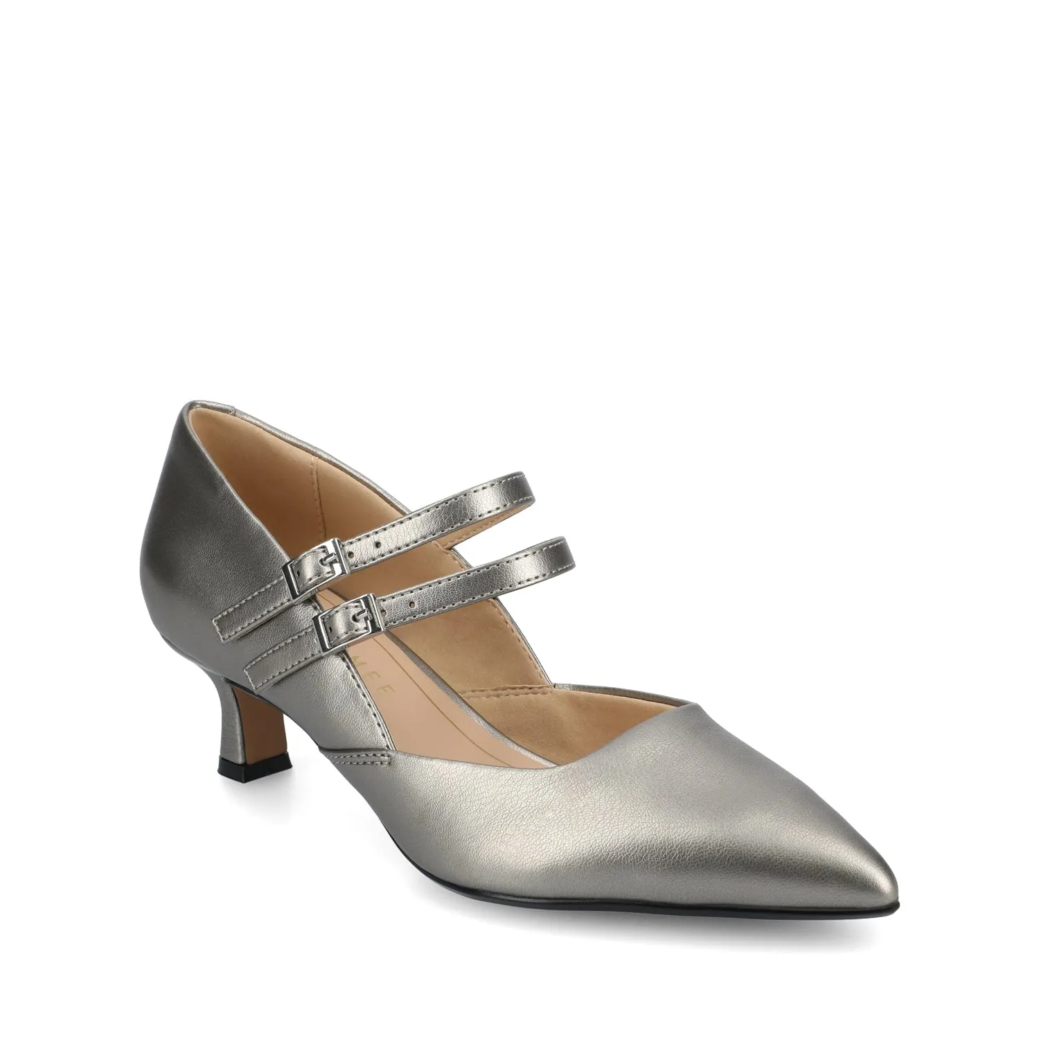 CARNATION MARY JANE PUMPS - Pewter sold by Journee Collection product image thumbnail 2