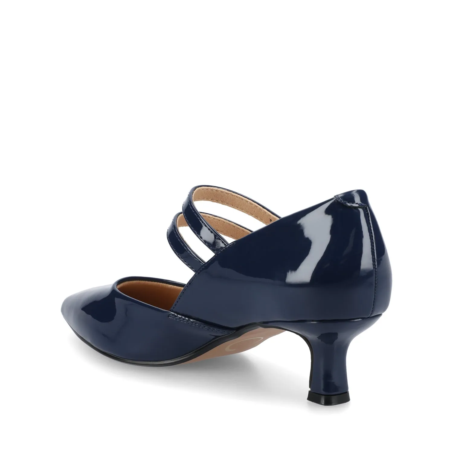 CARNATION MARY JANE PUMPS - Navy sold by Journee Collection product image thumbnail 3