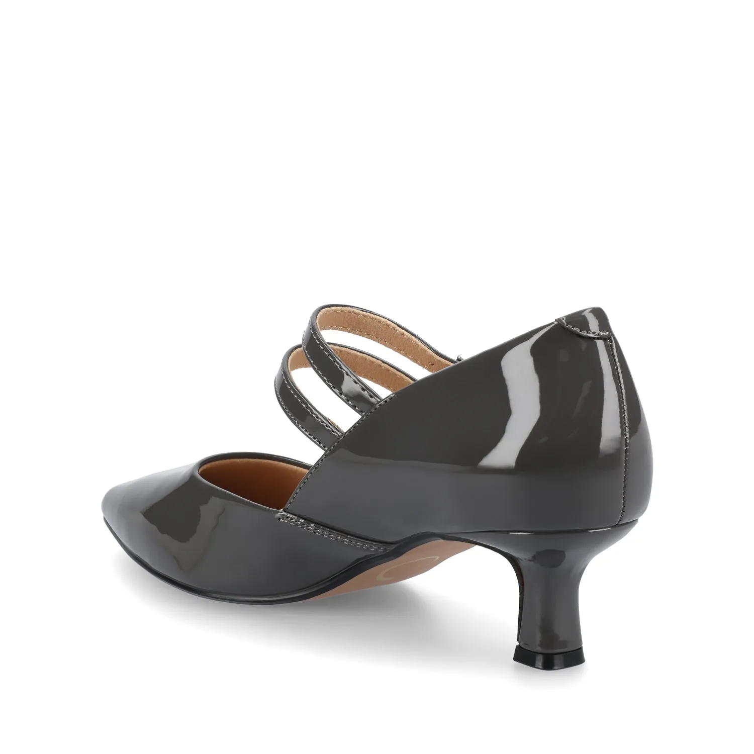 CARNATION MARY JANE PUMPS - Charcoal sold by Journee Collection product image thumbnail 3