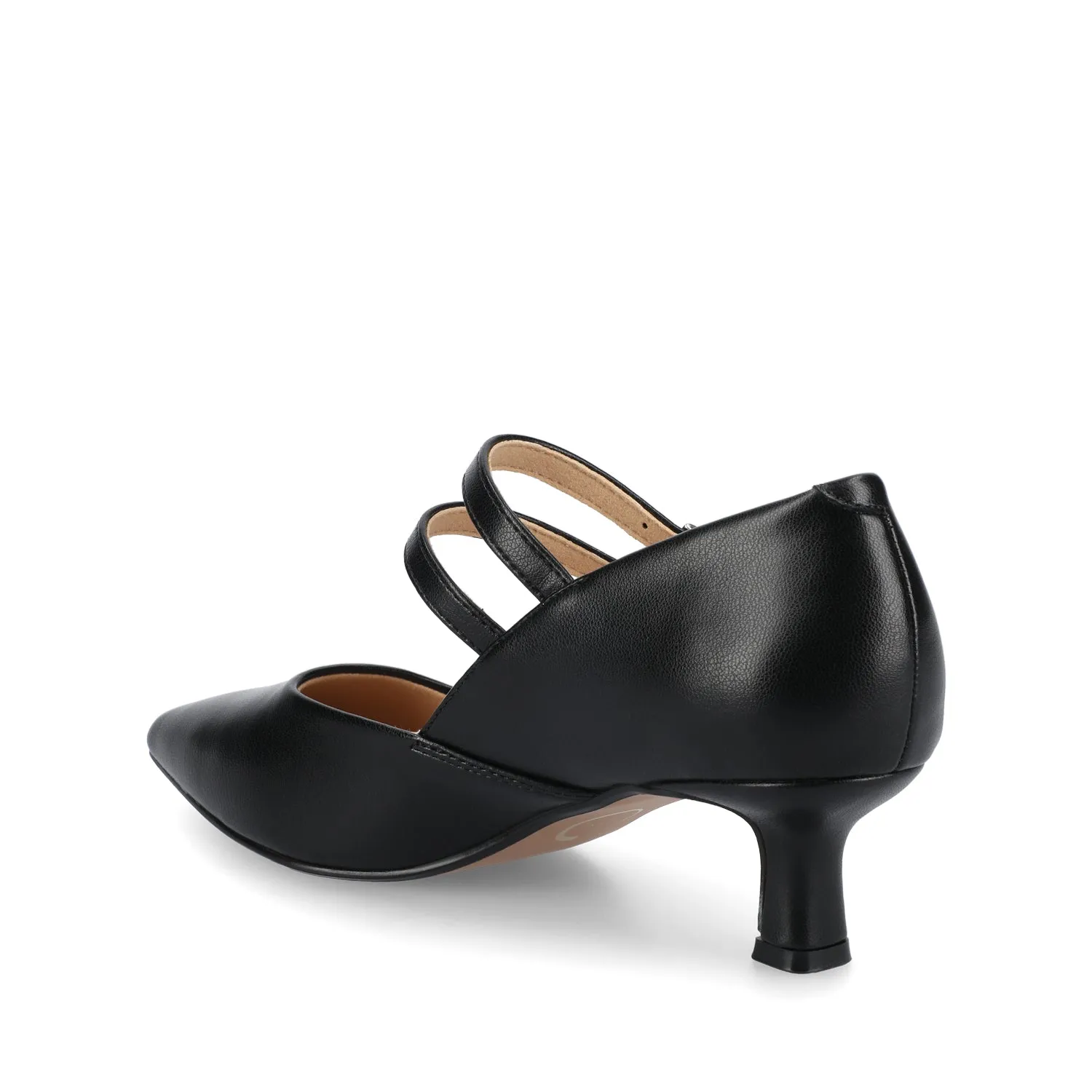 CARNATION MARY JANE PUMPS - Black sold by Journee Collection product image thumbnail 3