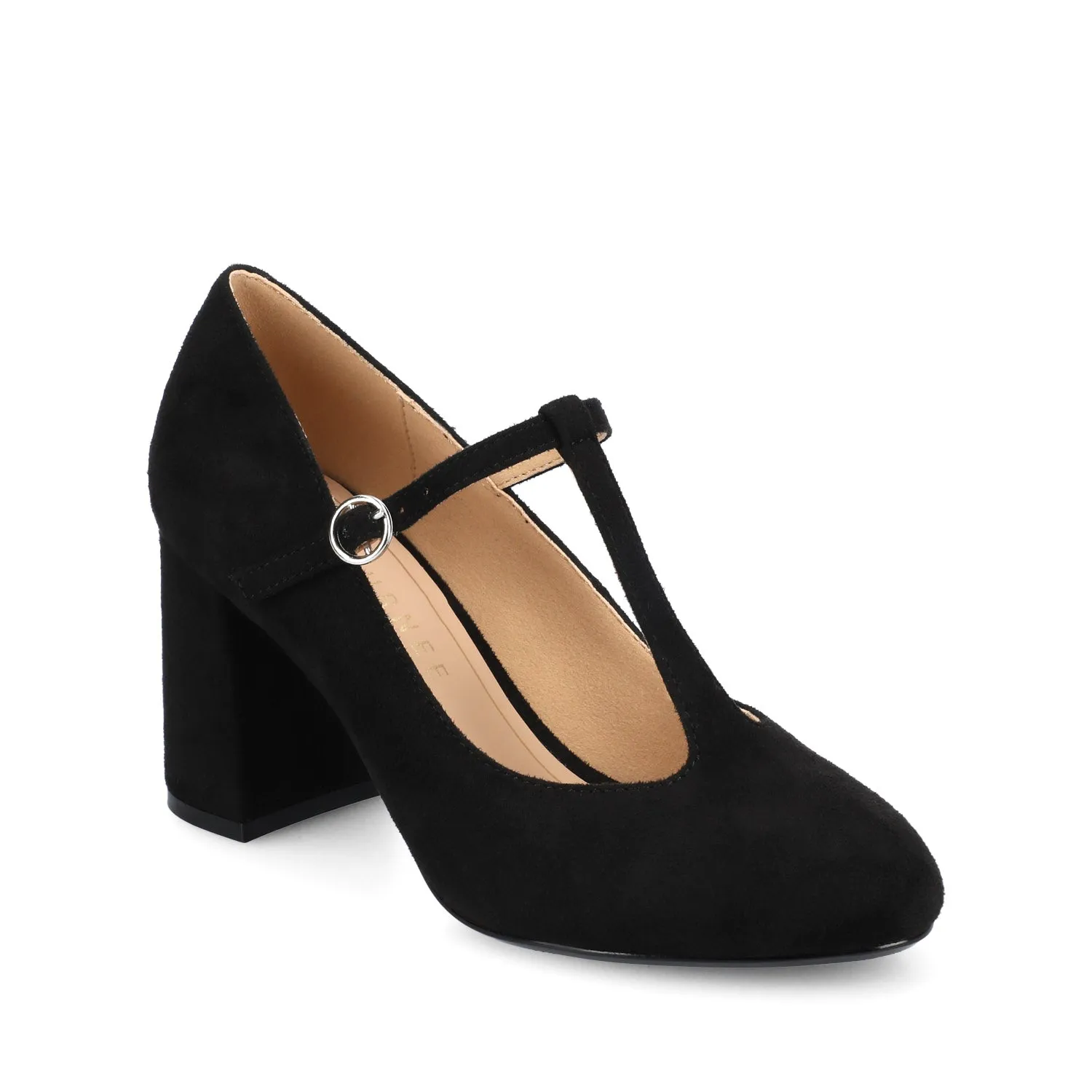 TALANI DRESS PUMPS - Black Suede sold by Journee Collection product image thumbnail 2