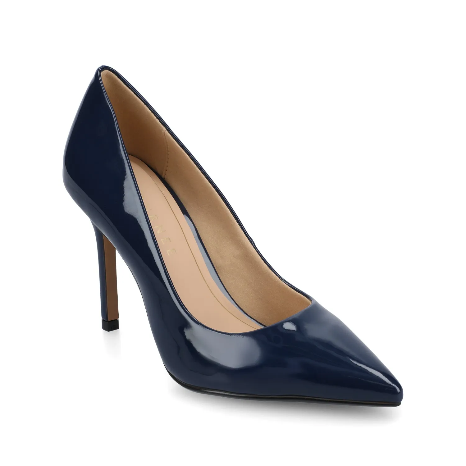 VENUS STILETTO DRESS PUMP HEELS - Patent Navy sold by Journee Collection product image thumbnail 2