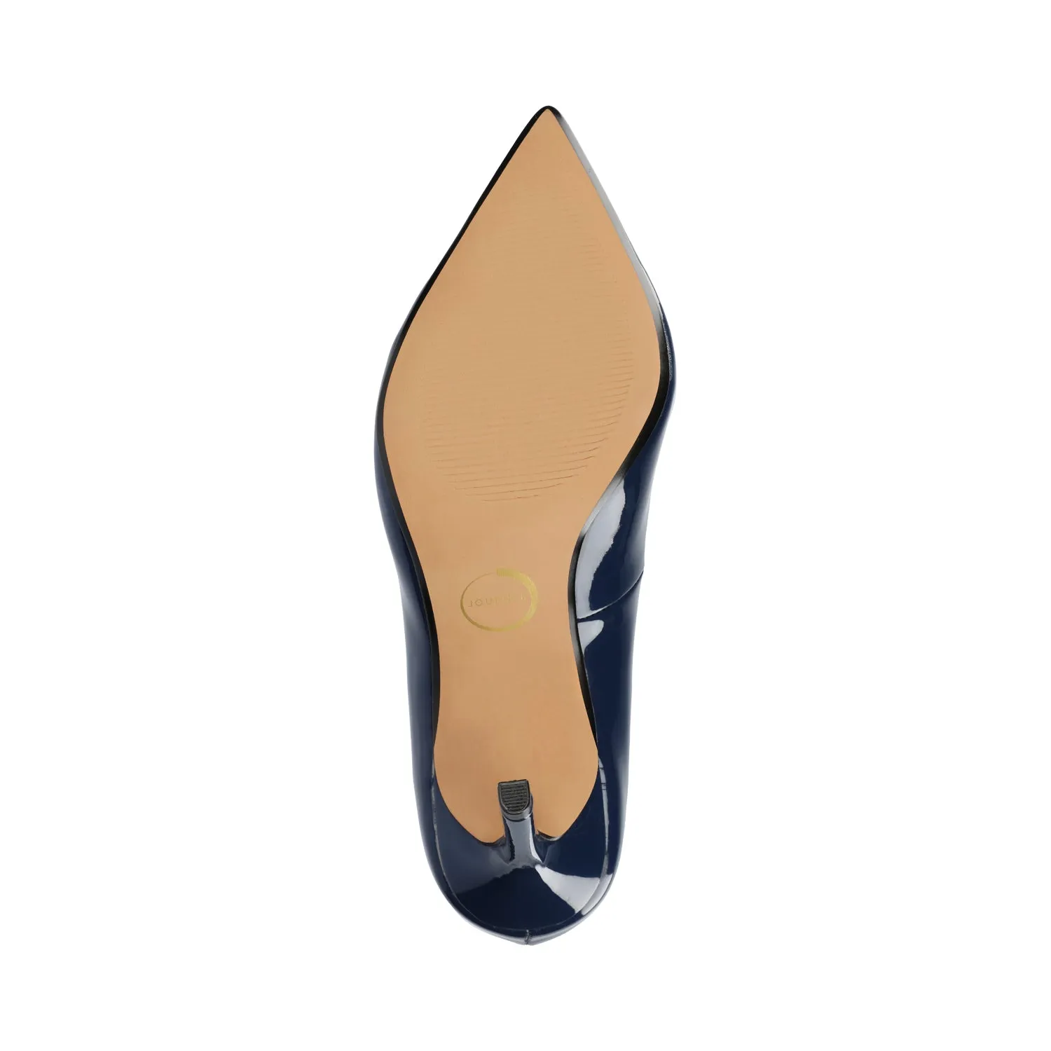 VENUS STILETTO DRESS PUMP HEELS - Patent Navy sold by Journee Collection product image thumbnail 5