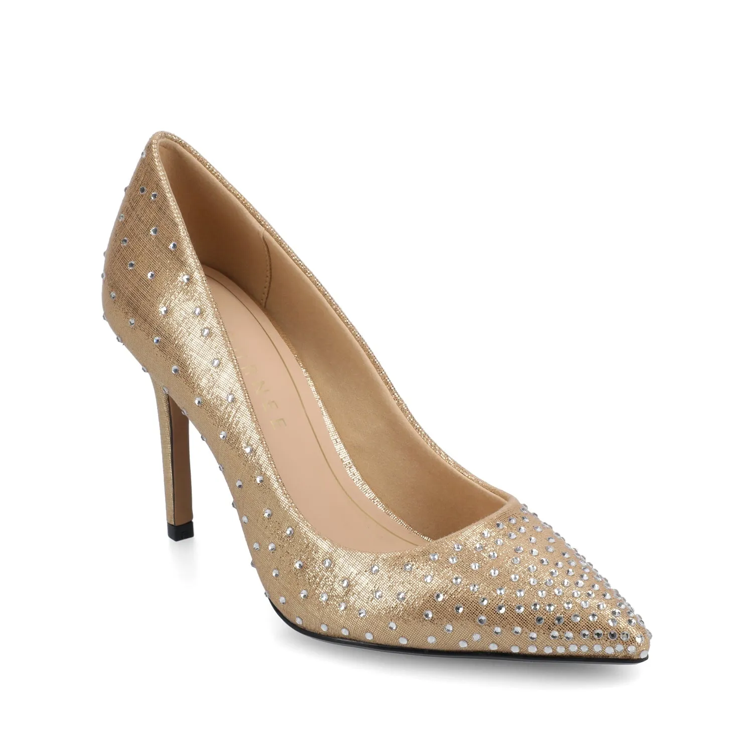 VENUS STATEMENT STILETTO DRESS PUMP HEELS - Gold sold by Journee Collection product image thumbnail 2
