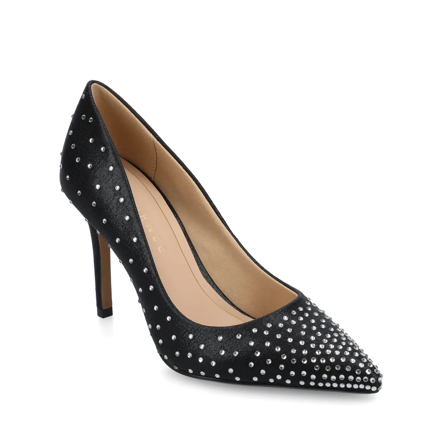 VENUS STATEMENT STILETTO DRESS PUMP HEELS - Black sold by Journee Collection product image thumbnail 2