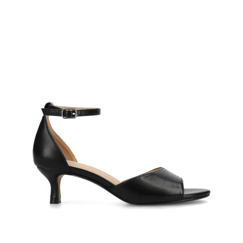 JEZZIE DRESS SANDALS IN WIDE - Black Patent sold by Journee Collection