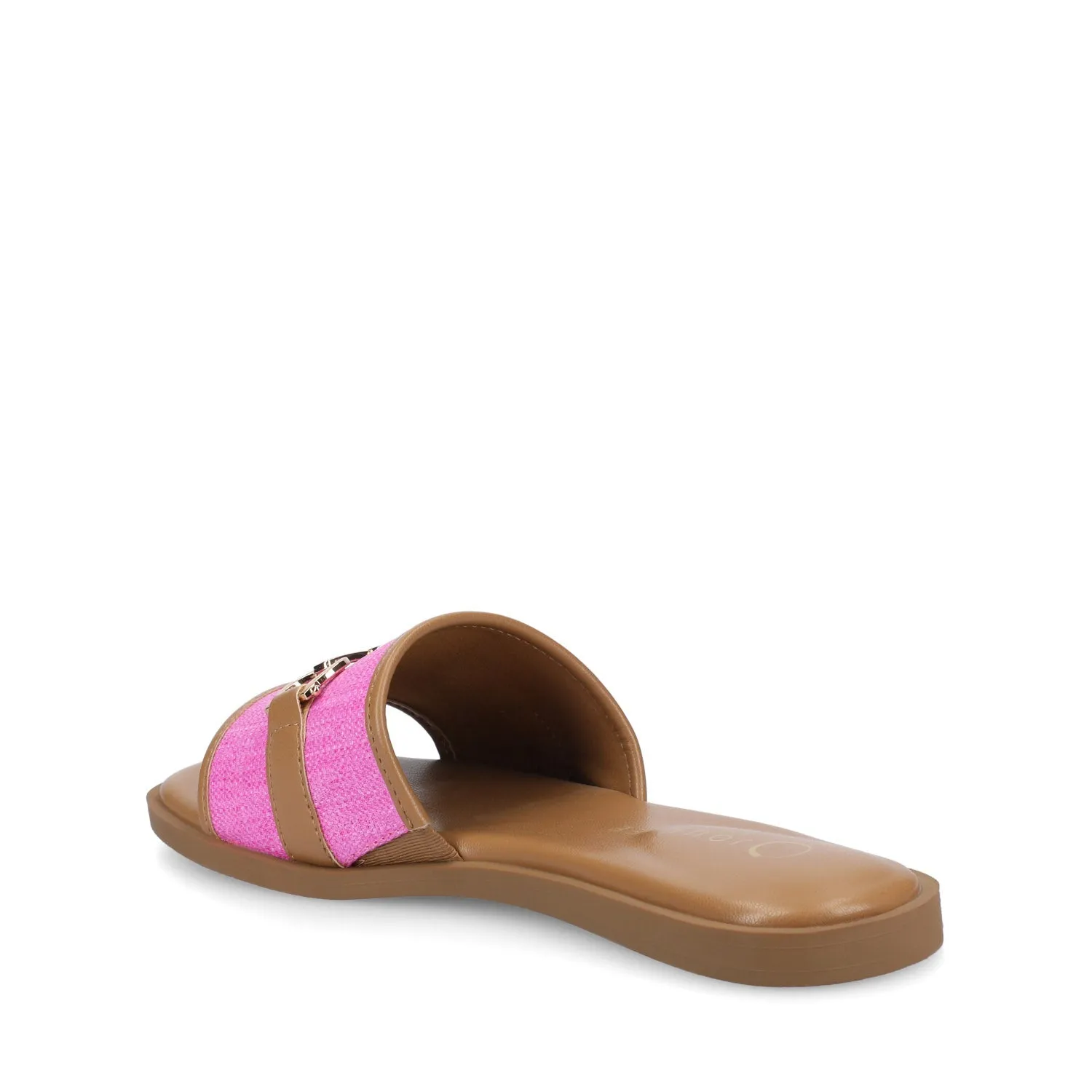 PRIYA SLIP ON SANDALS - Hot Pink sold by Journee Collection product image thumbnail 4