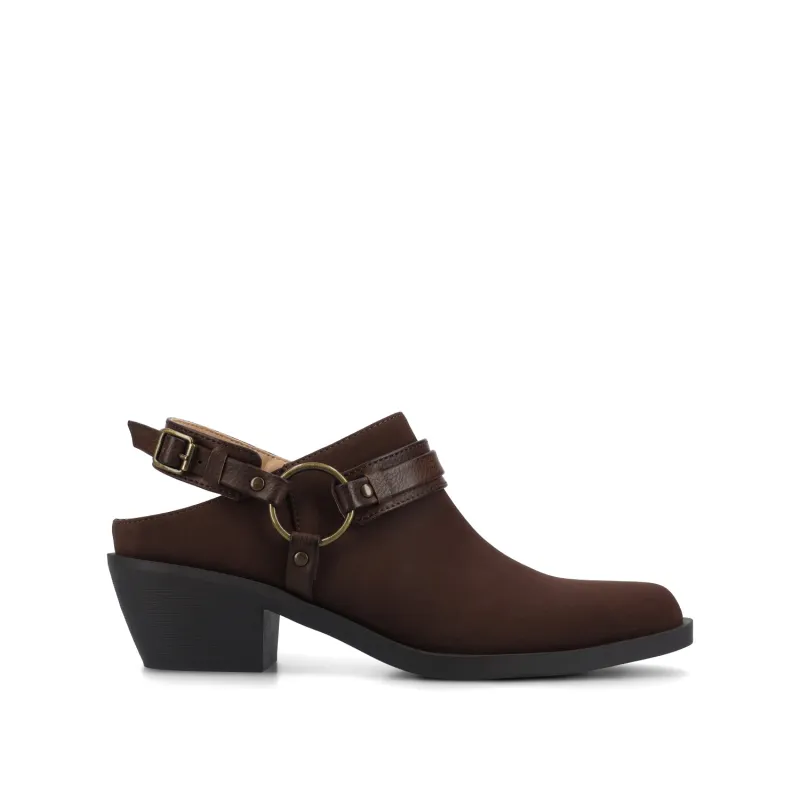 URBANA STRAPPY MULES - Chocolate sold by Journee Collection