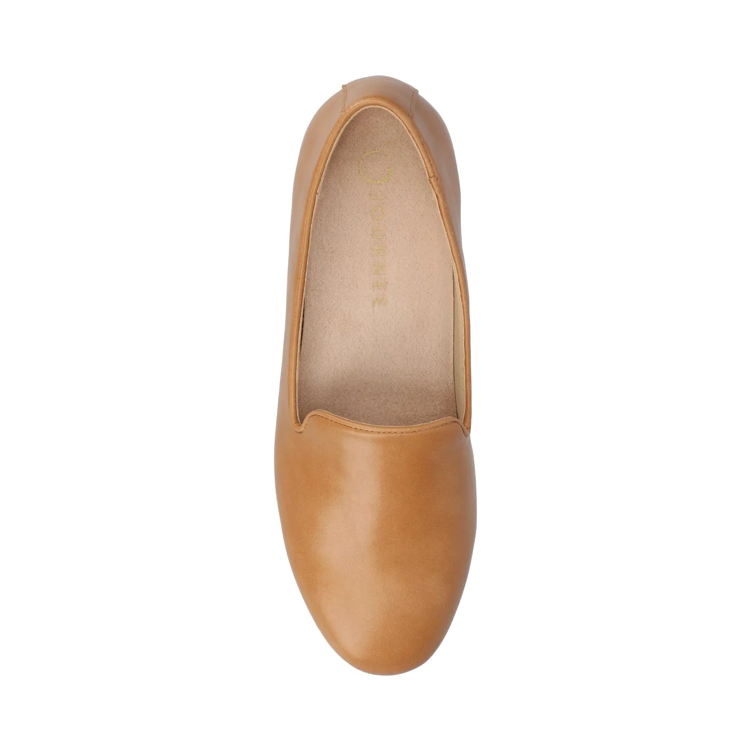 ISHANI BALLET FLATS IN WIDE - Tan sold by Journee Collection product image thumbnail 4