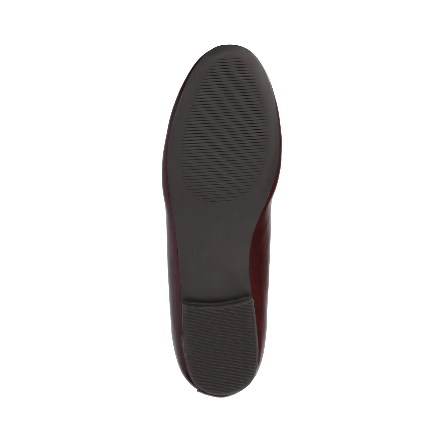 ISHANI BALLET FLATS IN WIDE - Oxblood sold by Journee Collection product image thumbnail 5