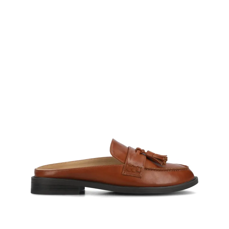 AZURA MULE LOAFER - Cognac sold by Journee Collection
