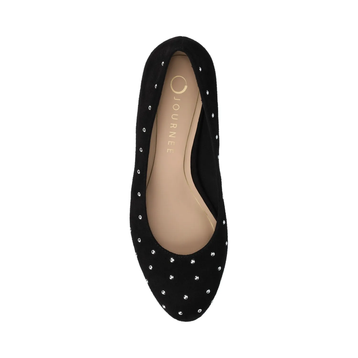 SAAR II LOW PUMP HEELS IN STATEMENT - Black Stud sold by Journee Collection product image thumbnail 4