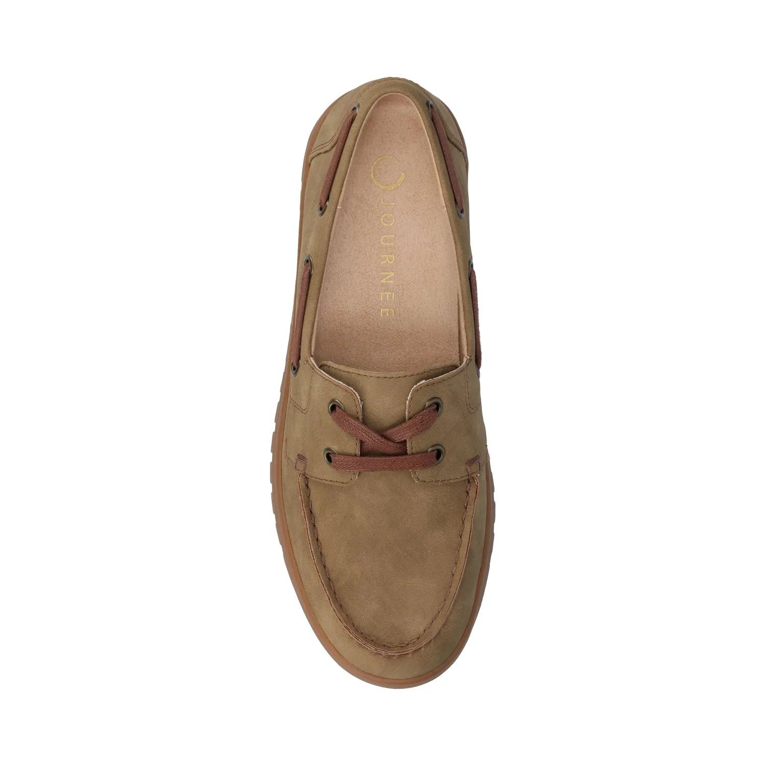 MARION BOAT SHOE LOAFER - Tan sold by Journee Collection product image thumbnail 4
